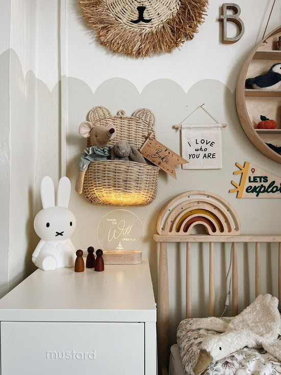 Fox + Bramble Night Light - Where the wild ones play