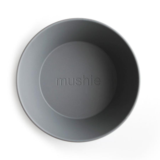 Mushie Round Bowl, Set of 2 - Smoke - Mushie, Mushie (Ivy), Fox & Bramble