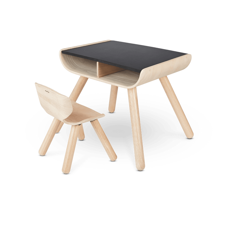 Plan Toys Table Chair Black