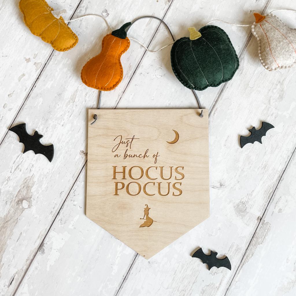 Hocus Pocus Halloween Sign - Fox & Bramble, Fox + Bramble, Fox & Bramble