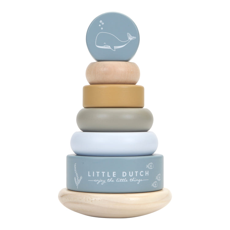 Little Dutch Rocking Stacker Ocean - Little Dutch, Little Dutch, Fox & Bramble