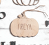 Personalised Engraved Pumpkin Tag - Fox & Bramble, Fox + Bramble, Fox & Bramble